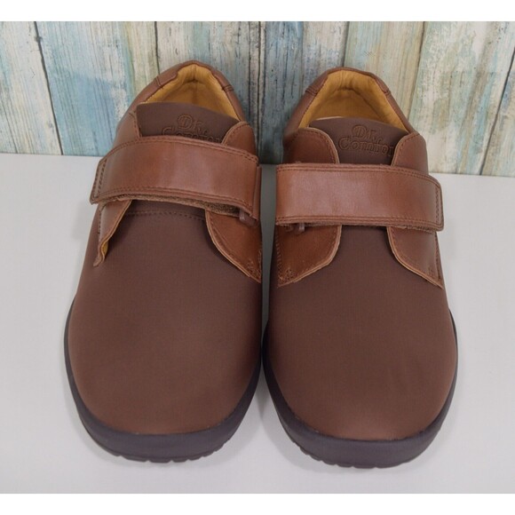 Dr. Comfort Brian X-Depth 10.5 XW Diabetic Orthopedic Shoes Brown Hook Loop 6920 main image 7
